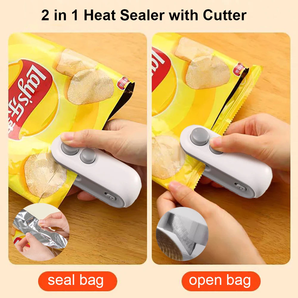 2 in 1 Portable Sealer And Cutter for bags