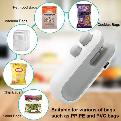 2 in 1 Portable Sealer And Cutter for bags